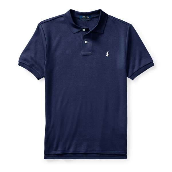 Newport Navy Cotton Spa Terry Polo Shirt Boys 8-20 1