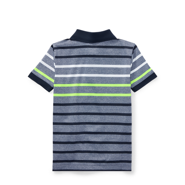 Seahorse Heather Multi Performance Stretch Lisle Polo Boys 2-7 2