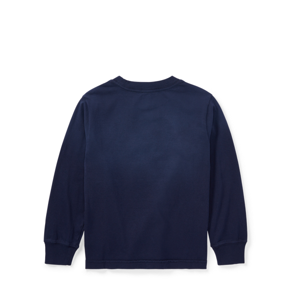 Newport Navy Cotton Jersey Graphic T-Shirt Boys 2-7 2