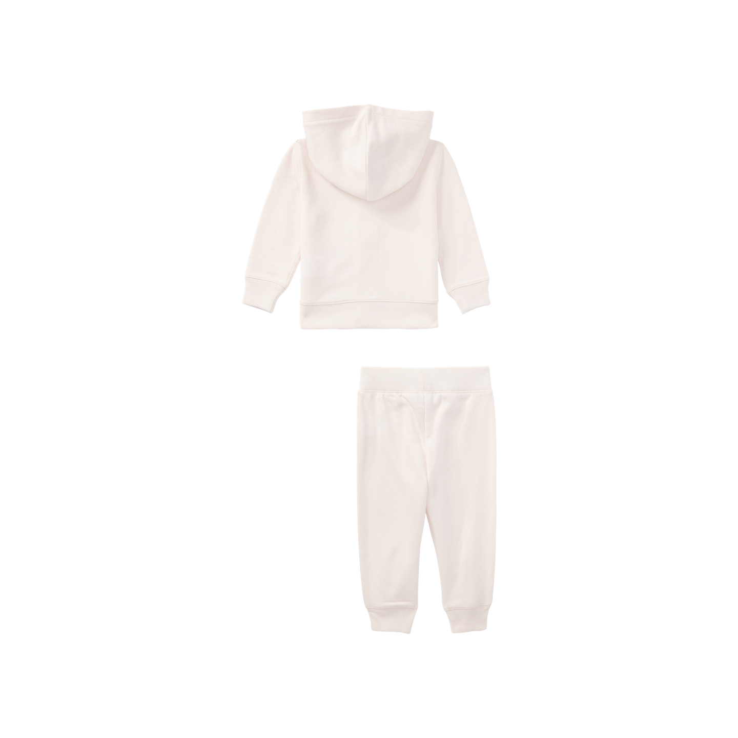 Детский комплект Ralph Lauren French Terry Hoodie & Pant Set, цвет: Розовый — фото 1