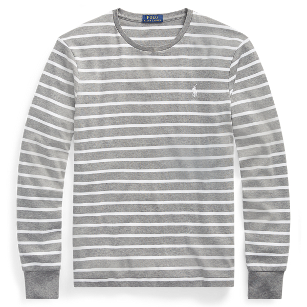 Custom Slim Fit Cotton T-Shirt Polo Ralph Lauren em 1