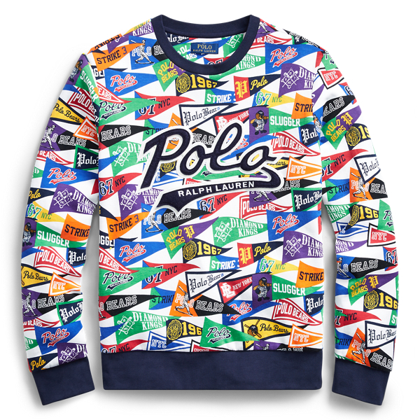 Cotton-Blend Sweatshirt Polo Ralph Lauren in 1