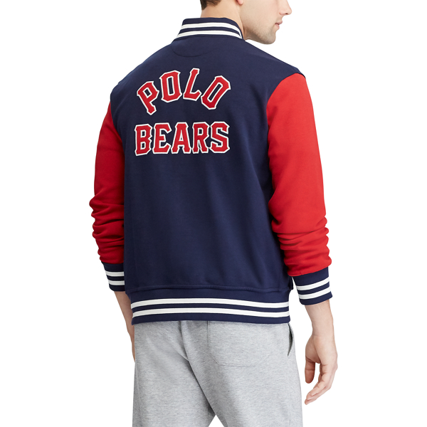 Polo bear varsity jacket sale