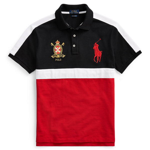 Custom Slim Fit Mesh Polo Polo Ralph Lauren 1