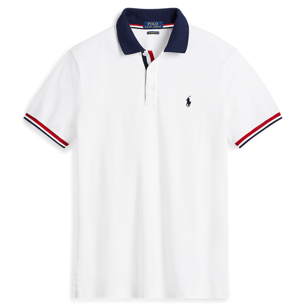 Custom Slim Fit Mesh Polo Polo Ralph Lauren 1