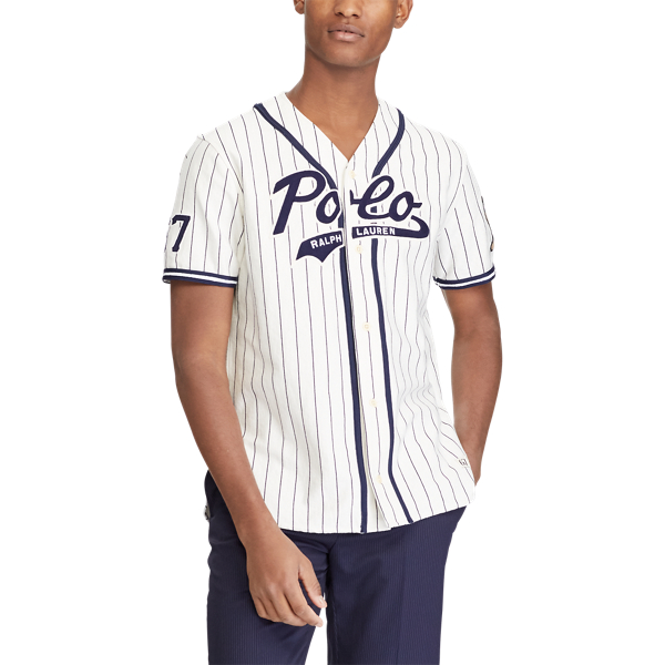 Polo ralph lauren baseball shirt on sale