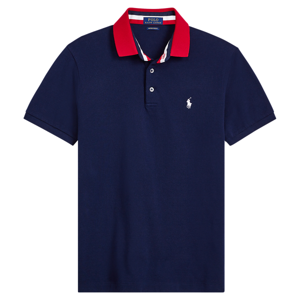 Custom Slim Fit Mesh Polo Polo Ralph Lauren 1