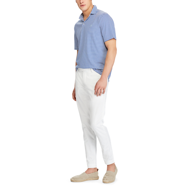 Provincetown Blue/White Classic Fit Soft-Touch Polo Polo Ralph Lauren 2