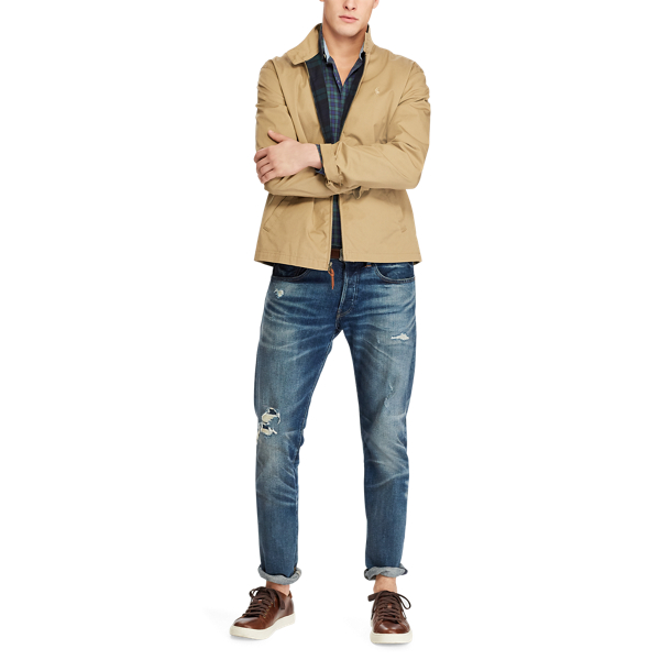Caf&eacute; Tan Cotton Twill Jacket Polo Ralph Lauren 2