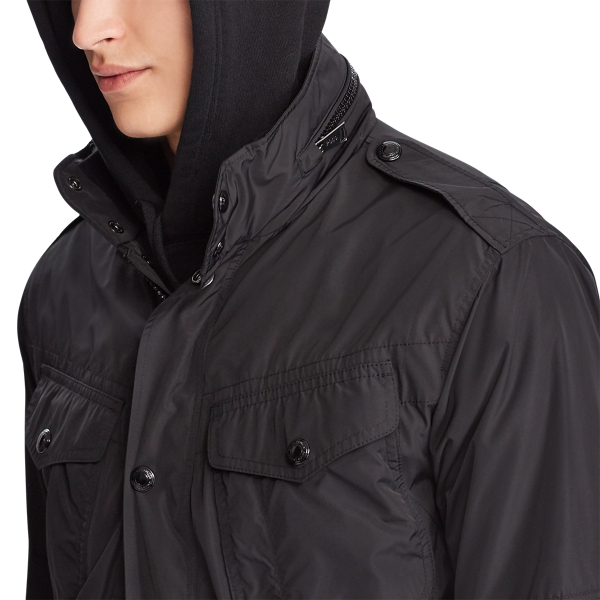 Black Hooded Field Jacket Polo Ralph Lauren 6