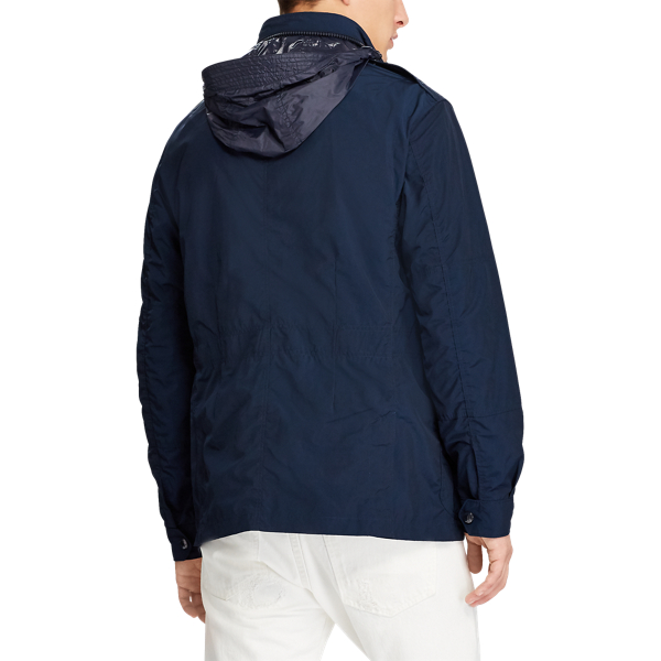 Village Navy Hooded Field Jacket Polo Ralph Lauren 6