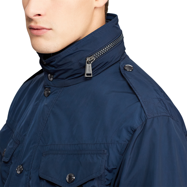 Village Navy Hooded Field Jacket Polo Ralph Lauren 7