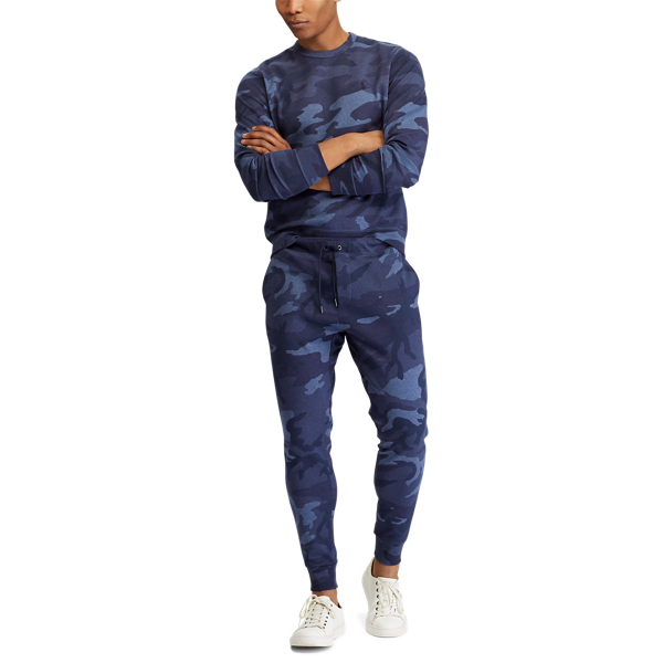 Blue Camo Camo Double-Knit Jogger Polo Ralph Lauren 2