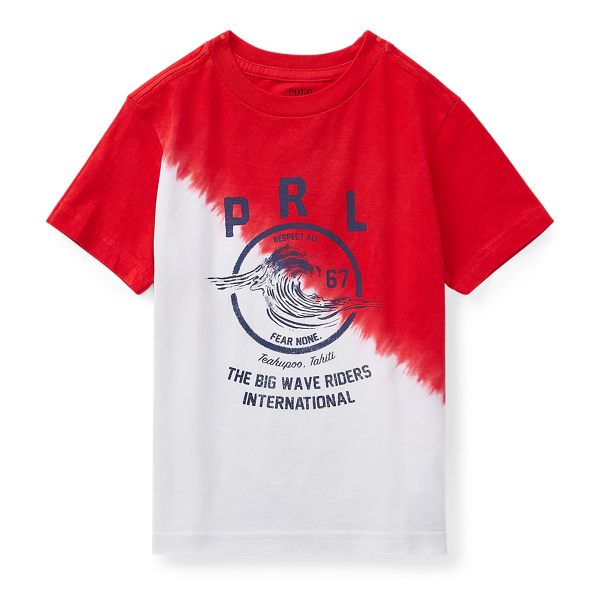 White Cotton Jersey Graphic T-Shirt Boys 2-7 1