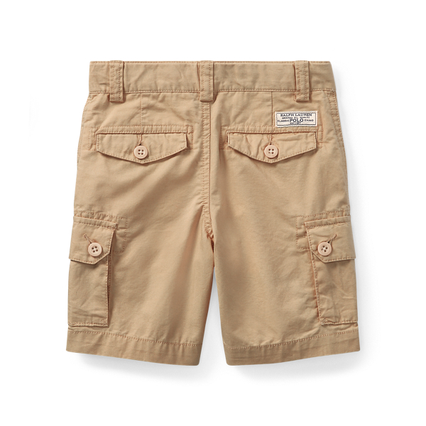Classic Khaki Stretch Twill Cargo Short Boys 2-7 2
