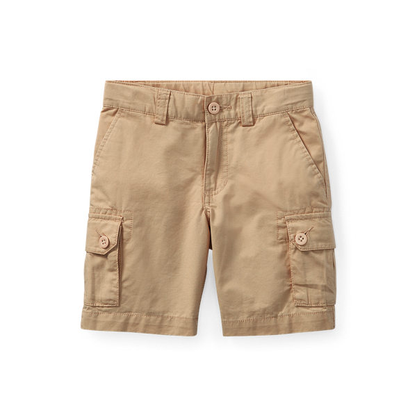 Classic Khaki Stretch Twill Cargo Short Boys 2-7 1