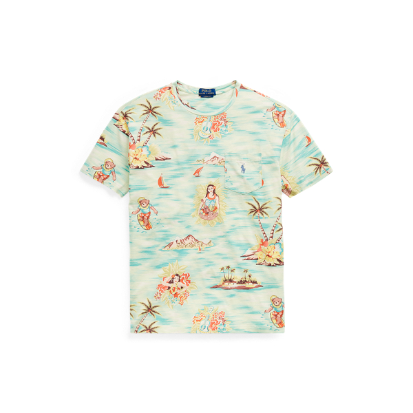 Custom Slim Fit Cotton T-Shirt Polo Ralph Lauren 1