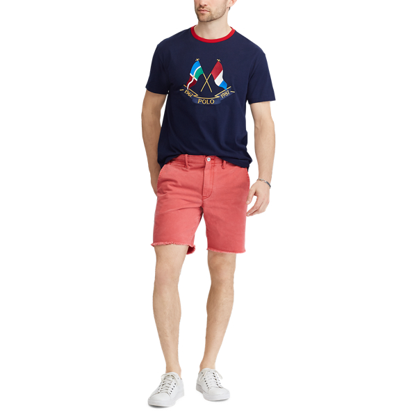 Classic Fit Cotton T-Shirt Polo Ralph Lauren em Cruise Navy 2