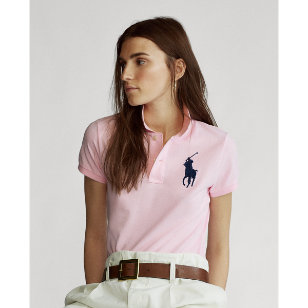 Skinny Fit Big Pony Polo Shirt