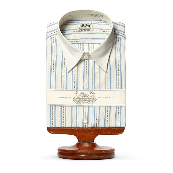 Camicia elegante Eli in cotone a righe RRL in 1