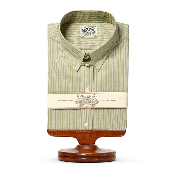 Striped Cotton Dress Shirt RRL 1