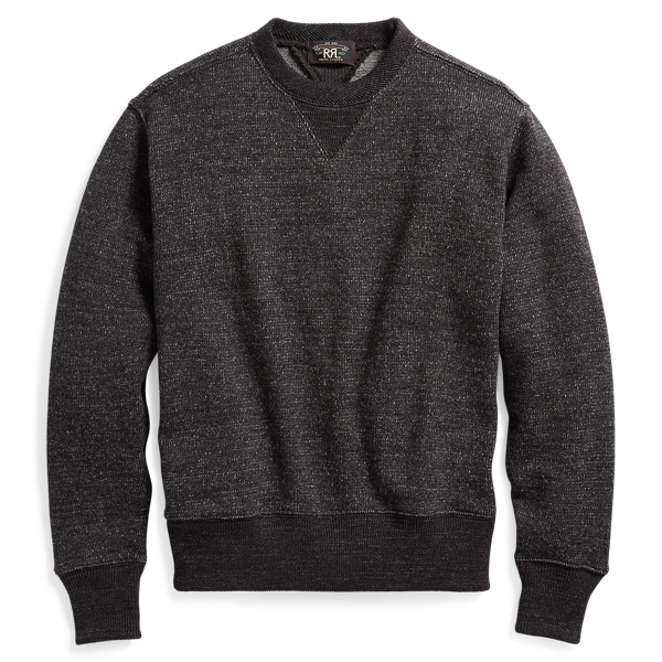 Cotton-Wool Crewneck Jumper RRL 1