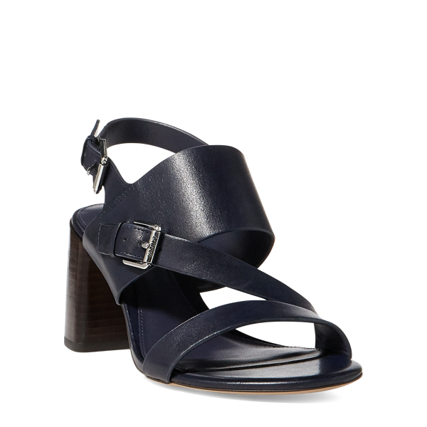 Black Florin Vachetta Leather Sandal Lauren 3