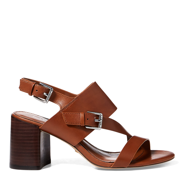 Sandales Florin en cuir vachetta Lauren en 1