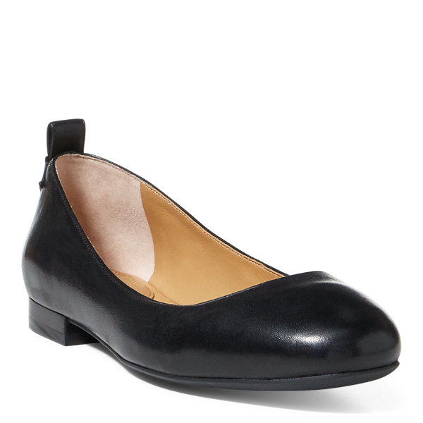 Ballerine in pelle Lauren in 1