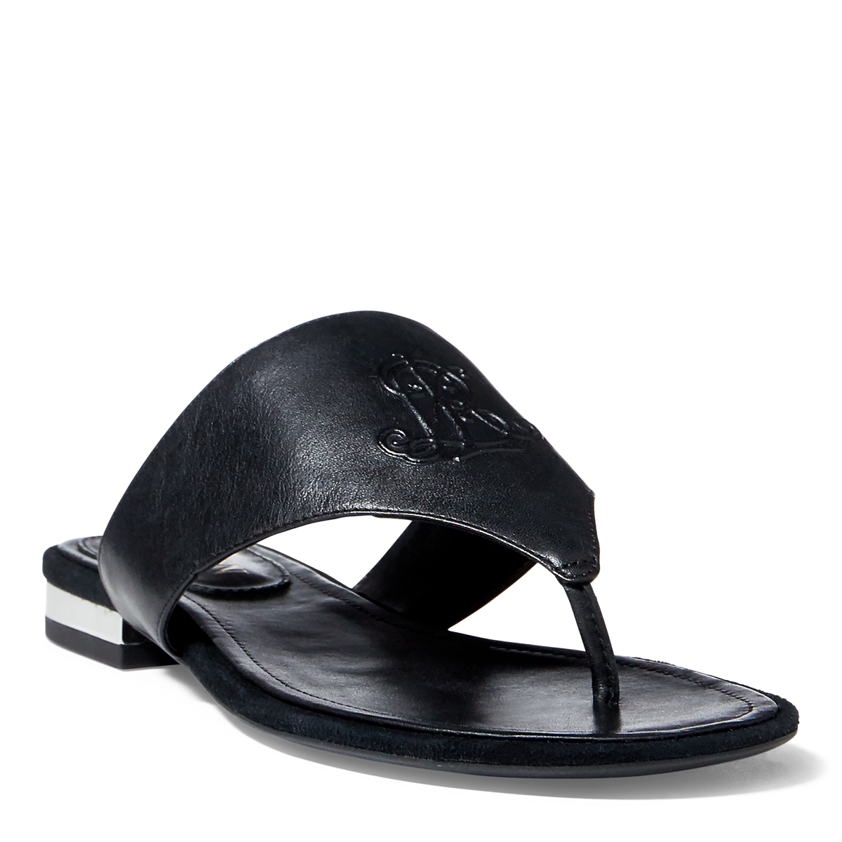 Deandra Leather Thong Sandal