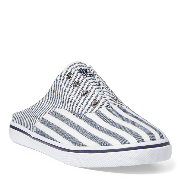 Baskets rayées Jaida sans lacets Lauren en 1