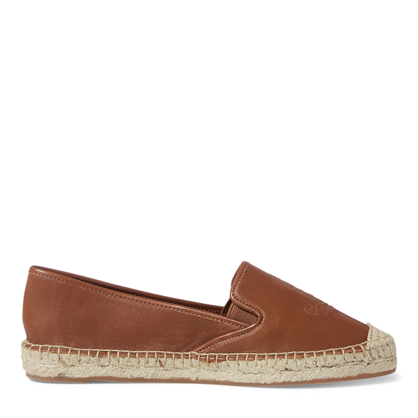 Destini Leather Espadrille Lauren em 1