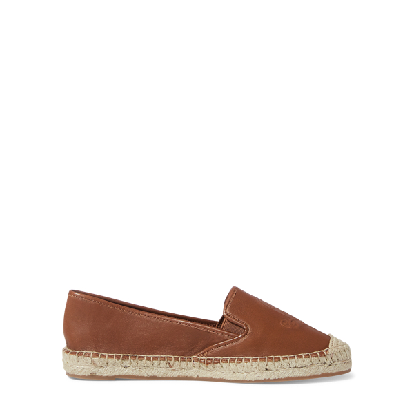Destini Leather Espadrille