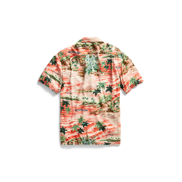 Rl 996 Coral Multi Hawaiian Shirt RRL 2