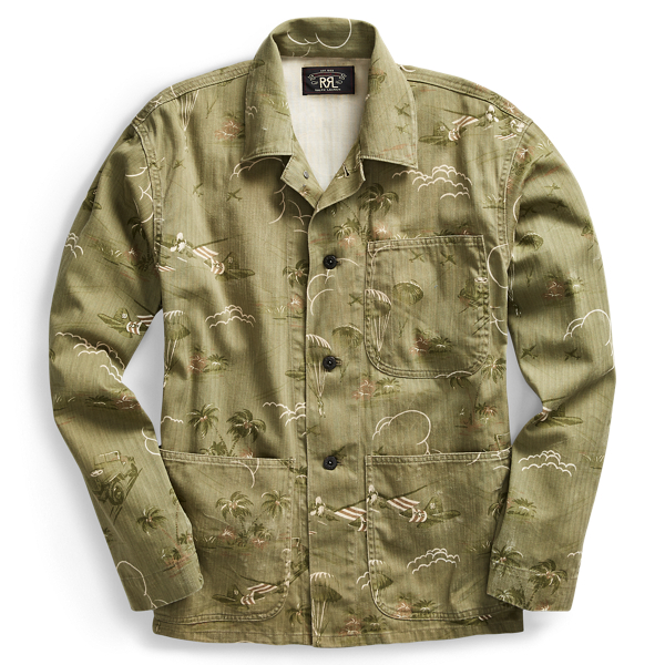 Veste utilitaire en coton RRL en 1