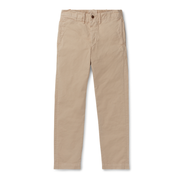 RALPH LAUREN RRL Chino Officer's Trouser in Black | endource