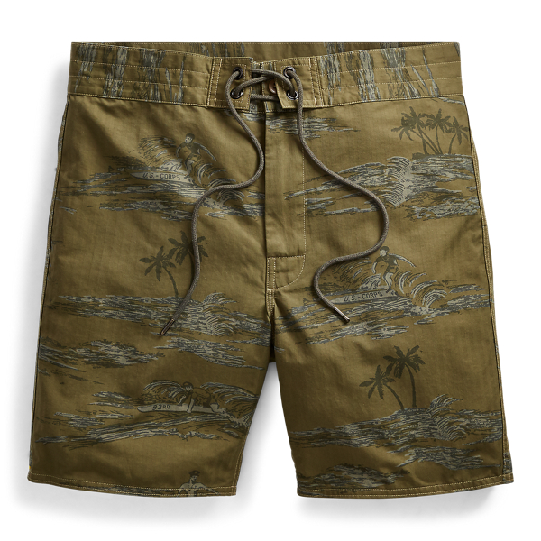Short hawaiani in misto cotone RRL in 1