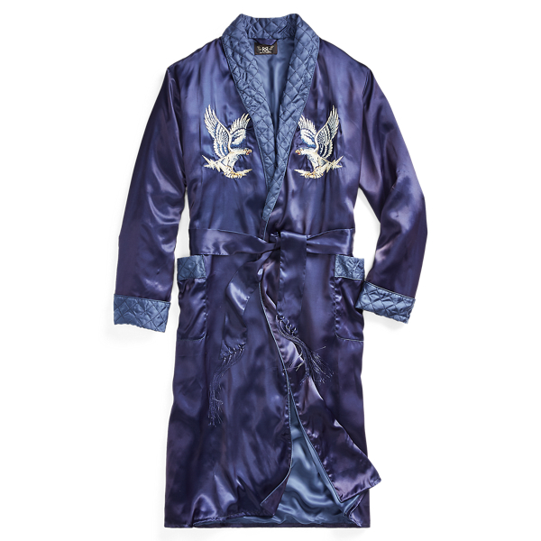 Rl 999 Dark Indigo Limited-Edition Souvenir Robe RRL 1