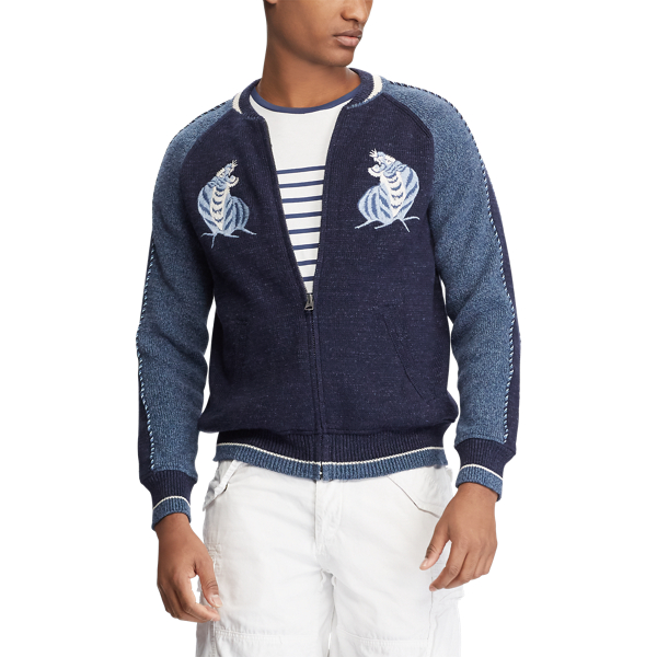 Blue Full-Zip Jumper Polo Ralph Lauren 4
