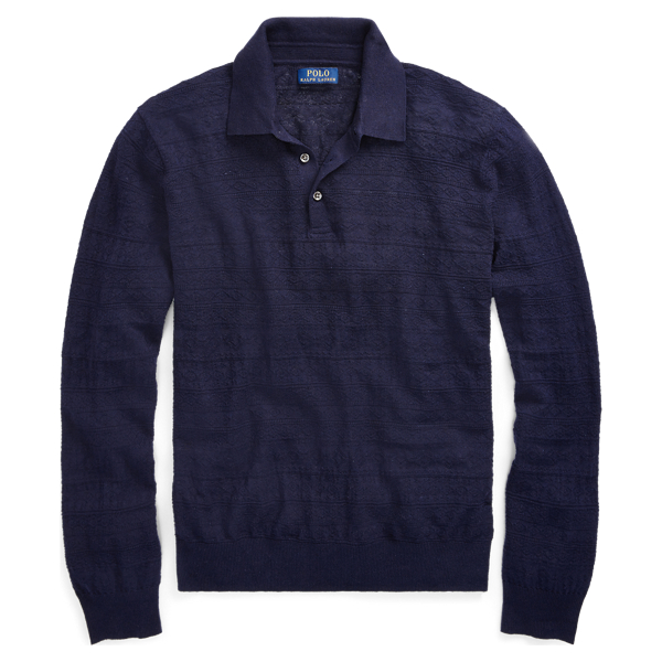 Pull coton et lin Polo Ralph Lauren en 1