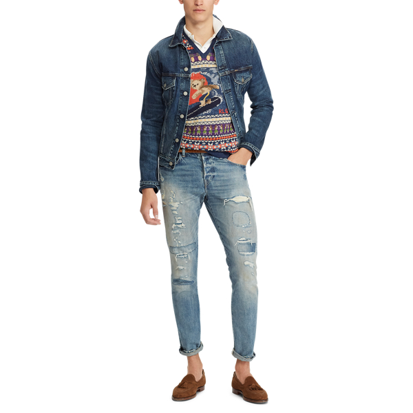 Multi Surfer Bear Cotton-Blend Vest Polo Ralph Lauren 3