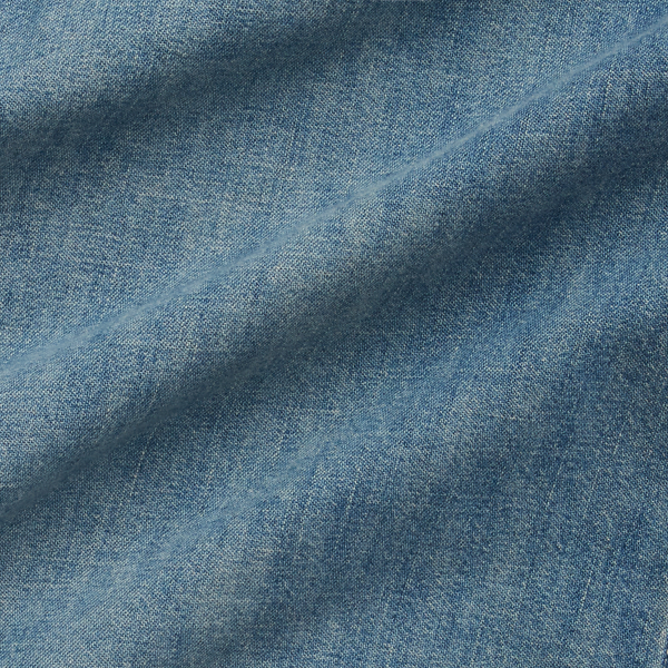 Slub Denim Western Shirt