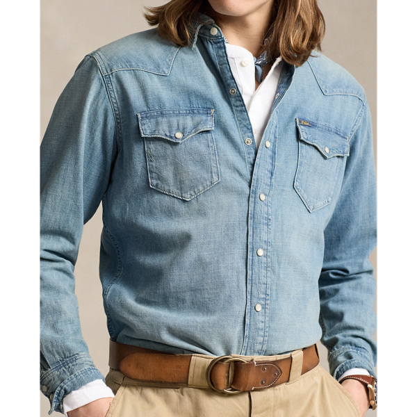 Jeans shirt ralph lauren hotsell