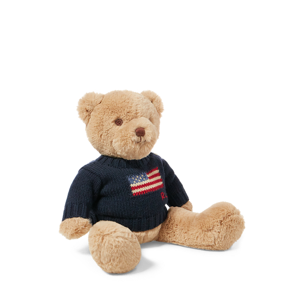 Small Flag Sweater Polo Bear Ralph Lauren UK