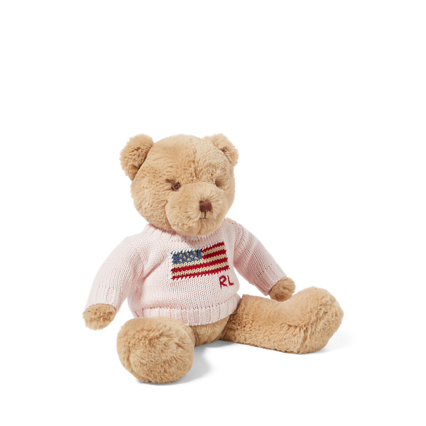 Small Flag Jumper Polo Bear