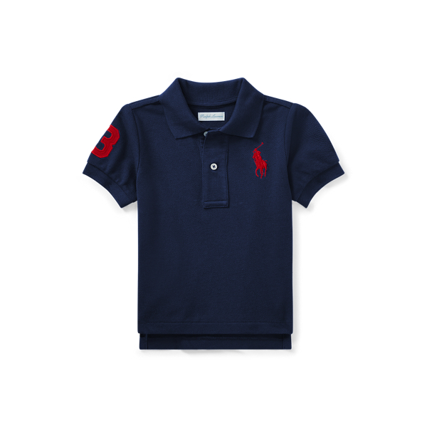 Cotton Mesh Polo Shirt