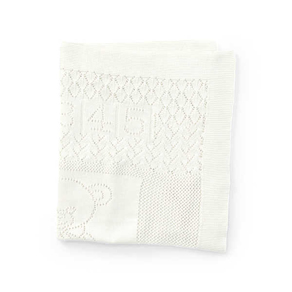 B&auml;ren-Baumwolldecke mit Lochmuster Baby in 1