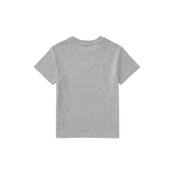Maglietta in jersey di cotone con bandiera Boys 1.5-6 Years in M&eacute;lange Andover 2