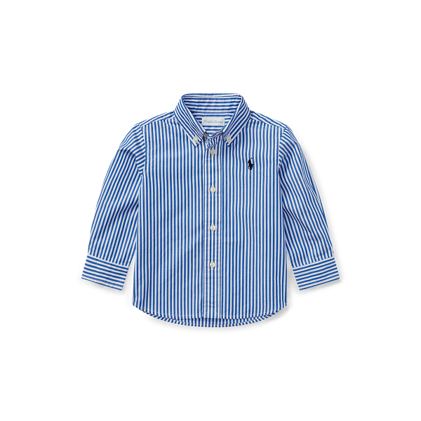 Striped Stretch Cotton Shirt