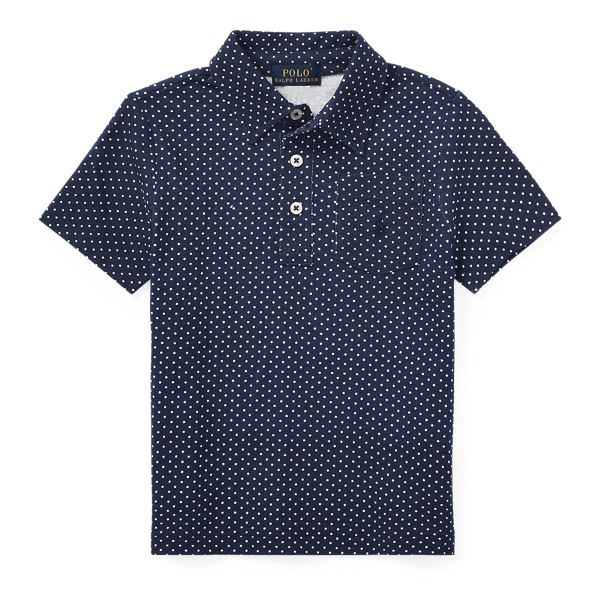 Featherweight Cotton Mesh Polo Boys 1.5-6 Years em 1